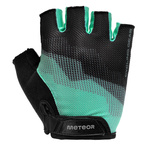 Fahrradhandschuhe Meteor MX22 XS schwarz/mint
