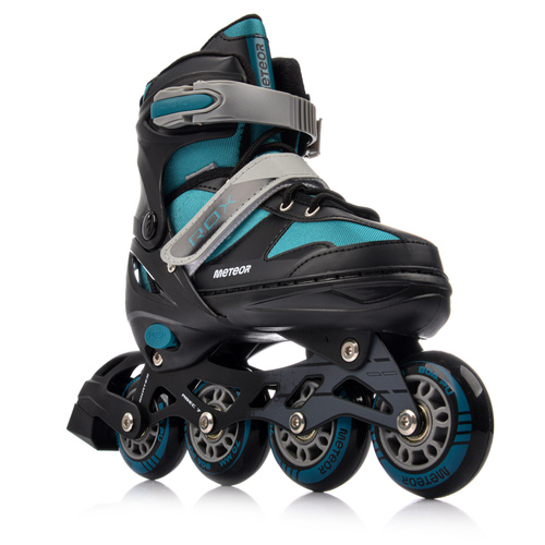 Inlineskates Meteor L 38-41 Rox türkis