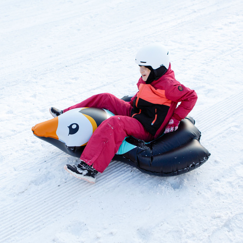 Aufblasbare Schneerutscher Meteor Penguin Schwarz/Mint