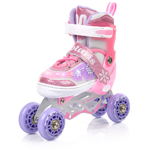 Inlineskates 4-in-1 Meteor für Kinder S 30-33 Polaris