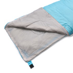 Schlafsack Meteor Dreamer R blau/grau