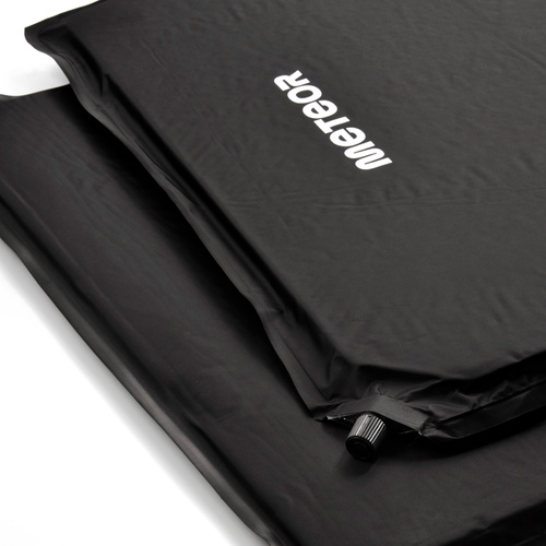 Selbstaufblasbare Matte Meteor 195×60×2,5 cm schwarz