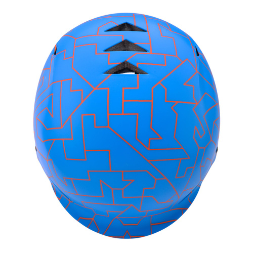 Kinderfahrradhelm Meteor KS02 S 48-52 cm blau