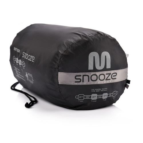 Schlafsack Meteor Snooze schwarz