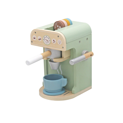 Die Kaffeemaschine aus Holz