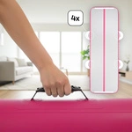 Aufblasbarer akrobatischer Weg Meteor 400 cm pink