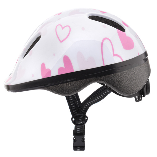 Kinderfahrradhelm Meteor MV6-2 XS 44-48 cm Hearts