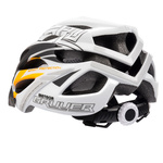 Fahrradhelm Meteor Gruver S 52-56 cm schwarz/weiss/orange