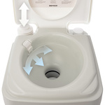 Tragbare Toilette Meteor 10 l