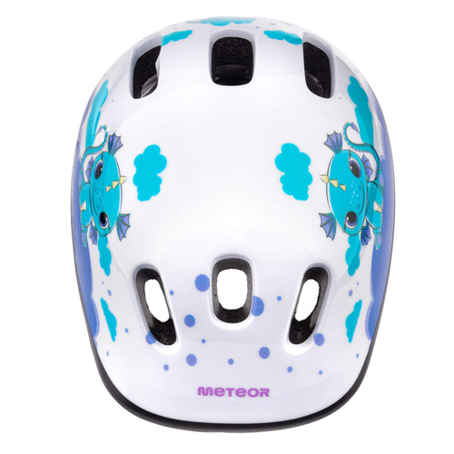 Kinderfahrradhelm Meteor KS06 S 48-52 cm Dragon