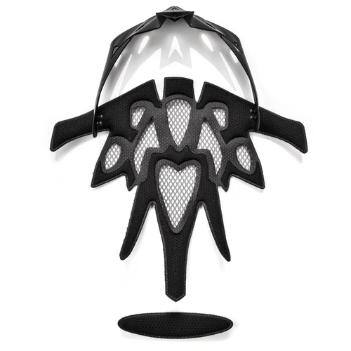 Fahrradhelm Meteor Marven M 55-58 cm grau/weiß/limonium