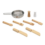 Holzküche mit Zubehör