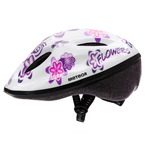 Kinderfahrradhelm Meteor MV5-2 S 48-52 cm weiß