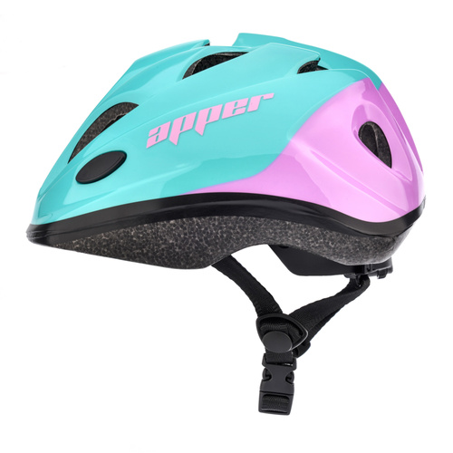 Kinderfahrradhelm Meteor KS07 S 48-52 cm Apper mint/rosa