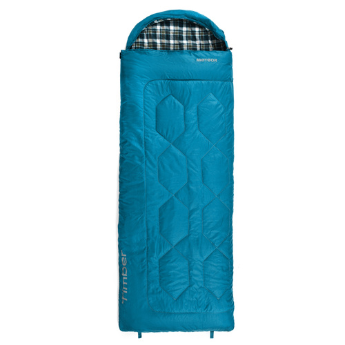 Schlafsack Meteor Timber Baumwolle blau