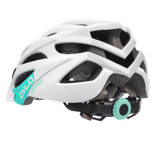Fahrradhelm Meteor Ovlo L 58-61 cm weiß/mintgrün
