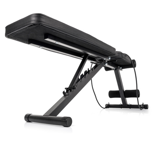 Trainingsbank Meteor verstellbar, bis 200 kg, mit Expandern