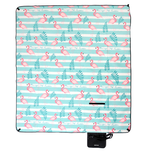Picknickdecke Meteor XL 180x200 cm Flamingos