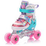 4-in-1 Meteor Lunar Rollschuhe XS 25-28