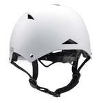 Kinderfahrradhelm Meteor KS02 M 52-56 cm weiß