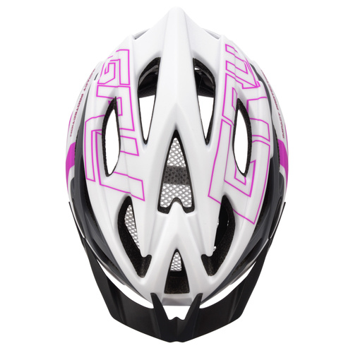 Fahrradhelm Meteor Gruver L 58-61 cm weiß/grau