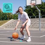 Basketball Meteor Layup 5 orange