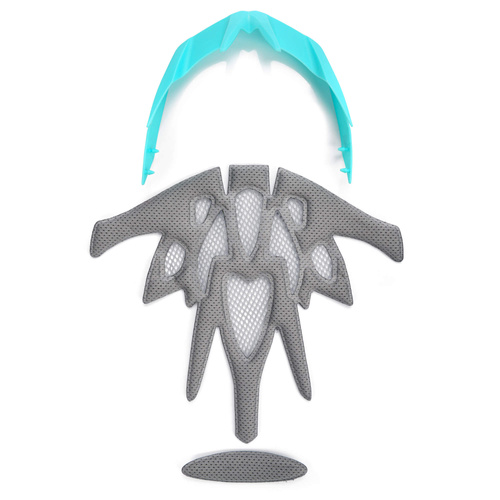 Fahrradhelm Meteor Marven S 52-56 cm blau/rosa