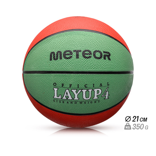 Basketball Meteor Layup 4 rot/grün