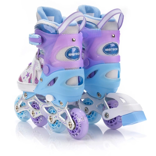 Inlineskates 4-in-1 Meteor für Kinder XS 25-28 Mermaid