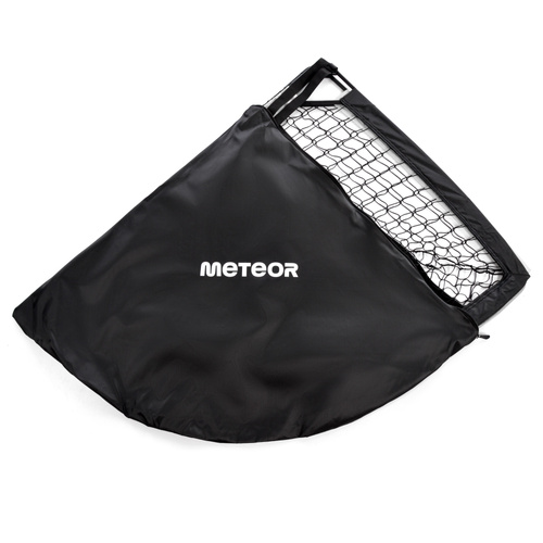Fußballtor Meteor 120x76x76 cm schwarz/weiß