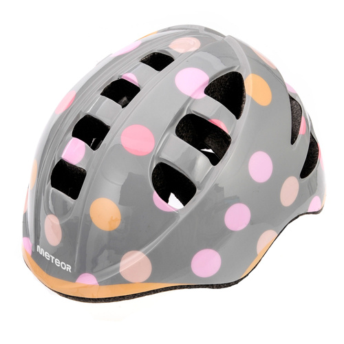 Kinderfahrradhelm Meteor MA-2 M 52-56 cm Dots