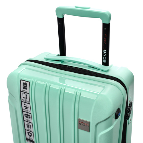 SwissBags Touristenkabinenkoffer 55cm Mint