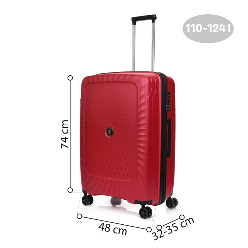 Grosses Etui SwissBags Ibiza 74 cm rot