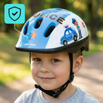 Kinderfahrradhelm Meteor KS06 XS 44-48 cm Police