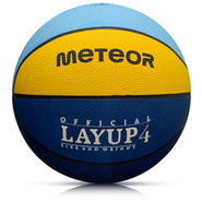 Basketball Meteor Layup 4 blau/gelb/blau