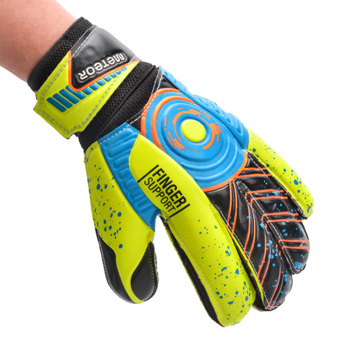 Torwarthandschuhe Meteor Defence 4 gelb