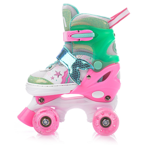 Meteor Mermaid pink Rollschuhe S 30-33