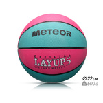 Basketball Meteor Layup 5 rosa/blau