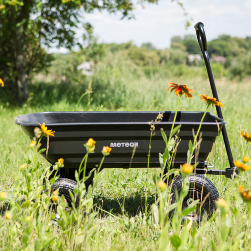 Der Kippwagen Meteor 3-in-1 schwarz