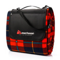 Picknickdecke Meteor 5XL 300x300 cm Kariert rot