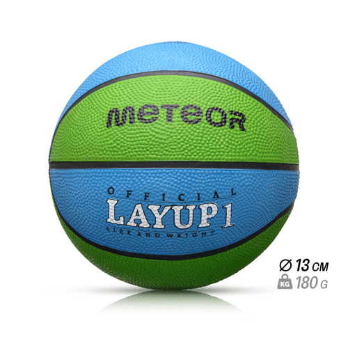 Basketball Meteor Layup 1 blau/grün