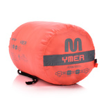 Schlafsack Meteor Ymer neon orange/grau