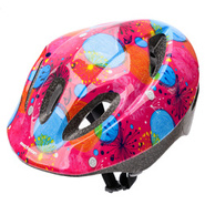 Fahrradhelm Meteor KS05 S 48-52 cm abstrakt rosa
