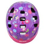 Kinderfahrradhelm Meteor MA-2 M 52-56 cm Flower