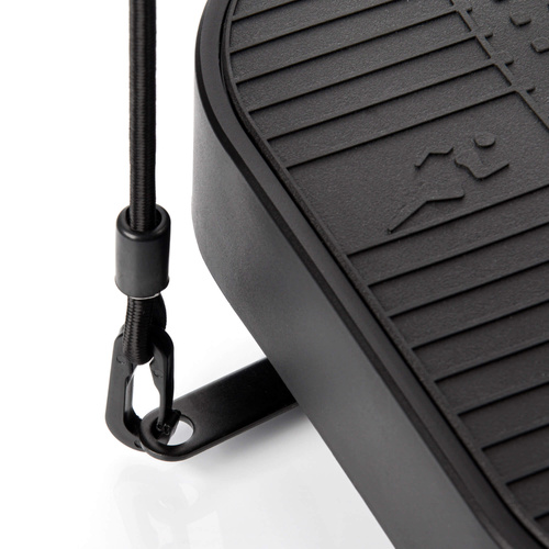 Meteor Vibrationsplatte für Training – Fernbedienung, Widerstandsbänder, Tragfähigkeit 160 kg