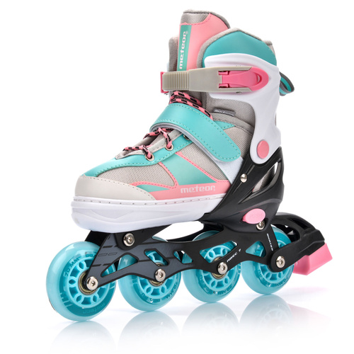Roller Meteor 2in1 L 38-41 rosa/blau