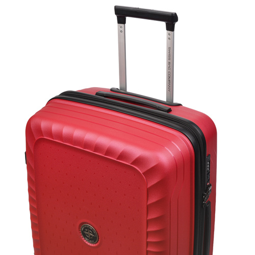 SwissBags Ibiza medium Koffer 65 cm rot