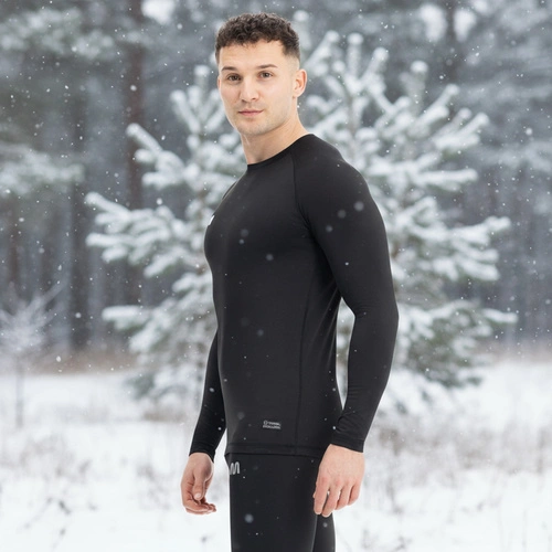 Herren Thermounterwäsche Set Meteor MT M schwarz