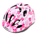 Kinderfahrradhelm Meteor HB6-5 S 48-52 cm Rosa Blumen