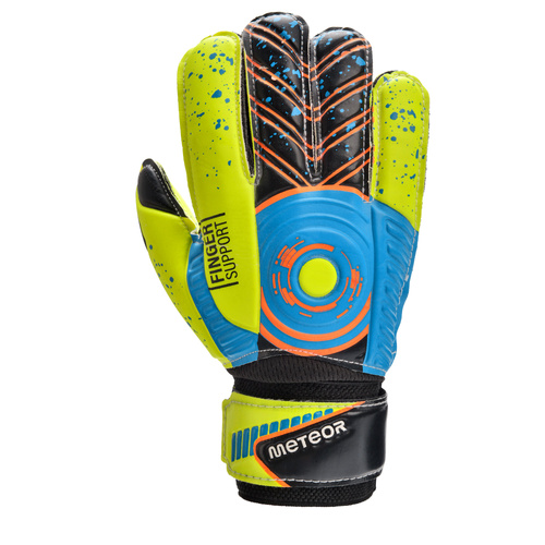 Torwarthandschuhe Meteor Defence 9 gelb